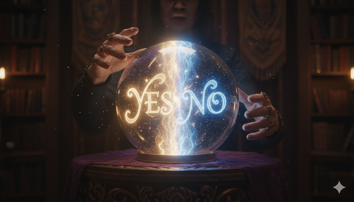 Videncia Sí o No 🔮 Haz tu pregunta y descubre tu respuesta